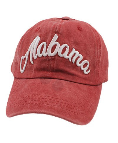 "Alabama" Embroidered Cap